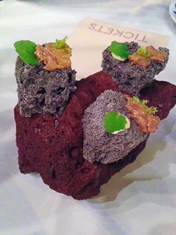 black sesame and white chocolate lava rock-1